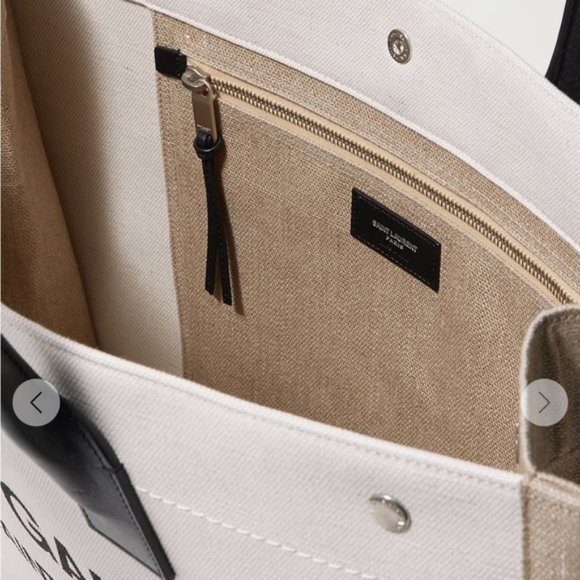 Yves Saint Laurent Canvas Tote - Picture 5 of 7